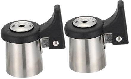 SHOWERORO Whistling Kettle Flute Water Boiling Alarm Stainless Steel Kettle Accessories 2pcs for Stove Top Teapots Boiling Notification