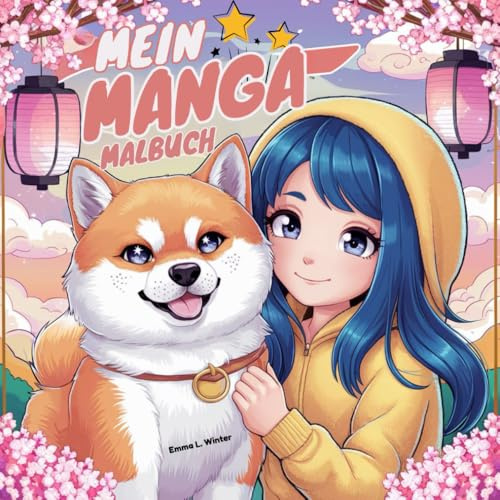 Mein Manga Malbuch für Mädchen ab 8 Jahren: 50 Einzigartige Motive im Anime-Stil zum Ausmalen: Perfekt zum Entspannen und Kreativsein für Kinder und Teenager