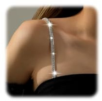 FloralGrace - Spalline per reggiseno con strass, regolabili, antiscivolo ed eleganti, perfette per abiti e top, ideali per matrimoni ed eventi