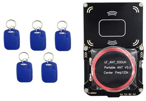 Dcluluwe Lector de Tarjetas Inteligentes RFID Proxmark3, 2 Juegos de USB, Fotocopiadora, Detección de Memoria de 512 M, Descifrador, Duplicador de Claves NFC, Escritor de Clones