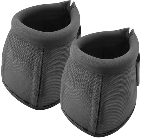 yeeplant Hufschützer Pferde Hufschützer Ballistisch für Pferde Stoßdämpfend Ideal Reittraining und Wettkämpfe 1 Paar Stabiles Tuch Oxford Gewebe