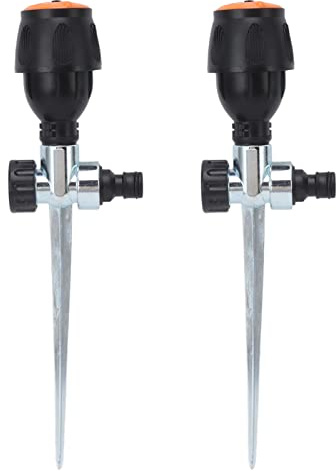 Arroseur rotatif automatique à aiguille avec insert métallique, arroseur à 360 degrés pour jardin et pelouse