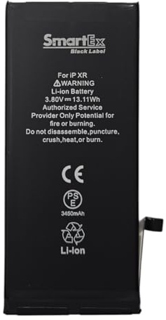 Smartex® Black Label Batterie Compatible avec iPhone XR - Haute capacité 3610 mAh