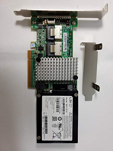 BROADCOM MegaRAID SAS 9260-8i controlado Raid PCIe 2.0 6 Gbit/s - Controlador Raid (SAS, SATA, PCIe, 0, 1, 5, 6, 10, 50, 60, 512 MB, 6 Gbit/s, 8 Canales)