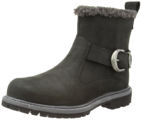 Timberland Nellie Biker WP Boot, Stivali da Motociclista Donna, Nero (Black), 36