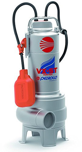 POMPA Sommergibile VOR-TEX Acque Luride Acciaio 1,5Hp VX m15/50-ST 220V Pedrollo