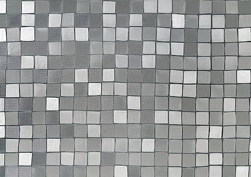 d-c-fix Fensterfolie Globe 7,5 cm x 2 m statisch haftend | Sichtschutzfolie mit modernem Muster für Glasflächen – selbsthaftend, blickdicht, dekorativ