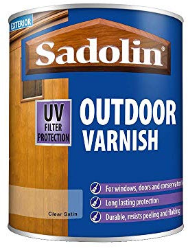 Sadolin Outdoor Varnish 750 ml Satin Finish