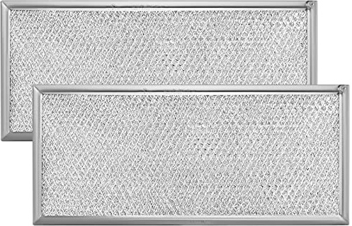 Fits for Whirlpool W10208631A Microwave Grease Filter - Approx 13 x 6 (2-Pack) by AMI PARTS