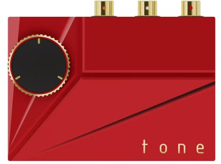 Khadas Tone2 Pro Ampli Casque - Convertisseur numérique analogique de Bureau avec USB 3.0 Entrée/Sorties : 3,5 mm asymétrique / 4,4 mm symétrique/RCA - DECODEUR MQA（Rouge）