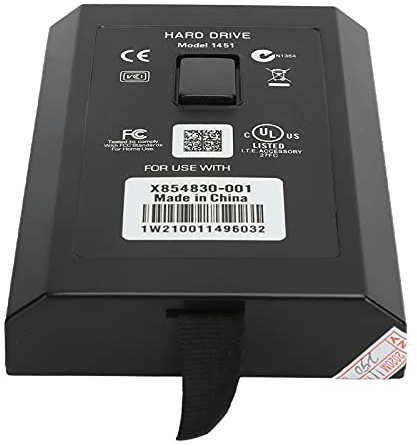 Annadue Slim HDD Interne Festplatte Hohe Leistung 250 GB Interne Festplatte für 360 Slim-Spielekonsole HDD-Festplatte für 360 Slim Plug and Play(Schwarz)