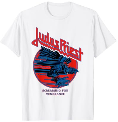 Judas Priest - Blue Eagle Screaming For Vengeance T-Shirt