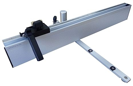 Viking Mountain Tool Works Präzisions-Gehrungslehre mit 27 Positionen, 600 mm im Zaun und Anschlag für Tischsäge, Bandsägen, Frästische, Schleifmaschinen