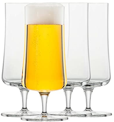 SCHOTT ZWIESEL Bicchiere da birra Pilsner Beer Basic 0,3 l (set di 4), (art. 130006)