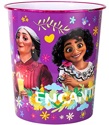 Zawadi Global Encanto Corbeille à papier pour enfants, idéale pour la chambre ou le bureau