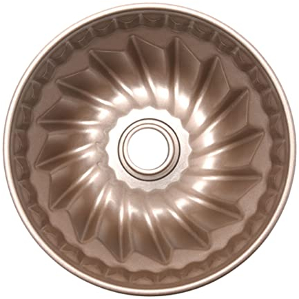 UTHCLO Cake Gelatin Buntz Fluted Tube Cake Pan Non-Stick Baking Cupcake Pan 7-inch Pineapple Cup DIY Mold Environmental Protection Quick Release