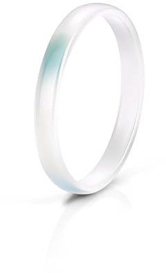 Sopodbacker Ring Ringe Damen Bijouterie Herren Keramik Party Glatte Finger Ringe Frauen Mädchen Goth Keramik Ringe Hochzeit 9 Weiß-Grün