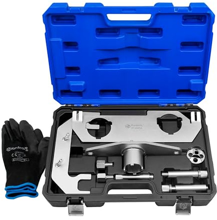 Kuntech Engine Camshaft Timing Locking Tool kit Compatible with Land Rover Discovery Sport Evoque 2.0T Jaguar F pace XE XF Petrol Engine, JLR-303-1636 JLR-303-1635 JLR-303-1630 JLR-303-1656