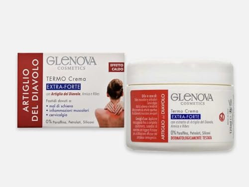 GLENOVA Termo Crema EXTRA FORTE con Artiglio del Diavolo, Arnica e Ribes 125 ml