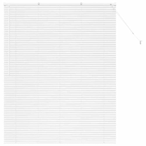 Persiana per finestra con tende in alluminio bianco – Tenda avvolgibile premium per finestre, resistente alla luce e durevole, ideale per soggiorno e camera da letto