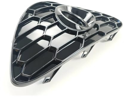 Fog Light Lamp Cover Compatible With Alfa For Romeo For Giulietta 2010-2017 Front Bumper Fog Light Lamp Cover Grille Glossy Black Matte 156090420 2 PCS