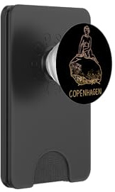 Copenhagen Denmark Travel Souvenir Landmark Gift PopSockets PopWallet for MagSafe