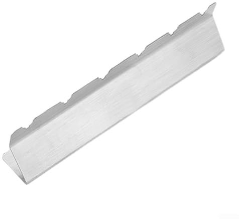 Soporte para pinchos de barbacoa de acero inoxidable para shish kebab, resistente al calor, 36,8 x 5 cm (A)