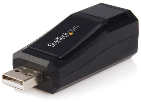 StarTech.com Adattatore USB 2.0, a Ethernet, Scheda di Rete LAN Esterna USB2.0 a (RJ45) Ethernet 10/100 Mbps, Convertitore USB Ethernet