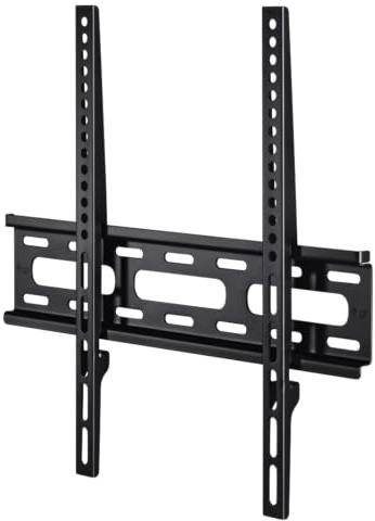 Hama FIX TV väggfäste | För 81–165 cm (32–65 tum) TV-apparater | Upp till 30 kg TV-apparater | Platt profil | Svart