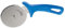 Gi.Metal Coupe-Pizza Professionnel, Lame de 10 cm en Acier Inoxydable, Amovible et certifiée pour l'usage Alimentaire, poignée Ergonomique Confortable, 100% Made in Italy