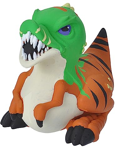 Wild Republic Rubber Duck, T-Rex, Gift for Kids, Great Gift for Kids and Adults, 4 inches