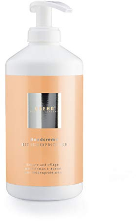 BAEHR BEAUTY CONCEPT Handcreme mit Seidenproteinen 500 ml | deal zur Pflege rauer und empfindlicher Haut