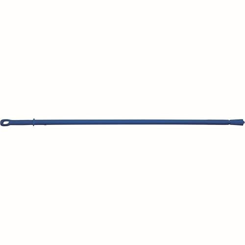 Hag Bürsten 86972 Kunststoffstiel mit Aufhängevorrichtung, Überzug und Überwurfmutter, Blau, 1500mm Länge, 10 Stück