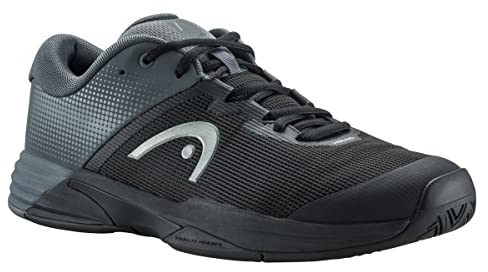 HEAD Revolt Evo 2.0 Men Tennisschuh, schwarz/grau