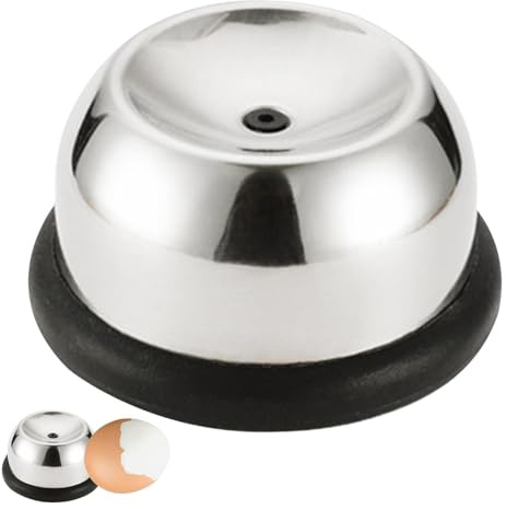 Goowafur Egg Piercer, Stainless Steel + PP, Black, Manual, Heavy Duty, 5.7 * 5.3 * 3cm/2.24 * 2.24 * 1.81in, Perfect for Eggs