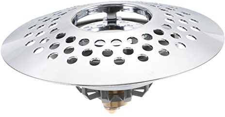 OSALADI Drain Stopper Badewanne Aus Hochtemperaturbeständig Installieren Für Badewannen Und Duschen Rostfrei Und Langlebig Effektiver Haarfänger Für Ihr Badezimmer