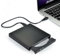 suwoeo Lettore CD DVD esterno USB 2.0 Slim portatile ad alta velocità masterizzatore DVD per PC desktop PC Windows Mac OS Macbook Pro nero (nero)