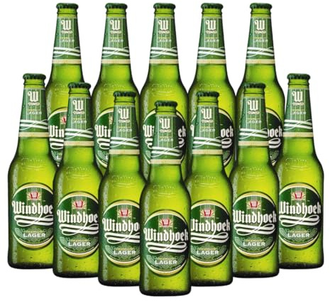 Windhoek Premium Namibian Lager 330ml Bottles 12 Pack | 4.0% ABV