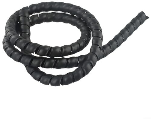 Hydraulikschlauch-Schutzschlauch mit Spiralwicklung, effektiver Kabel-Organizer aus PE-Material, 1,8 m lang (D12 mm)