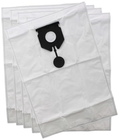 Masterpart Vacuum Cloth Filter Dust Bags Pack Of 5 Compatible With Karcher NT30/1 Wet & Dry Vacuum Cleaners