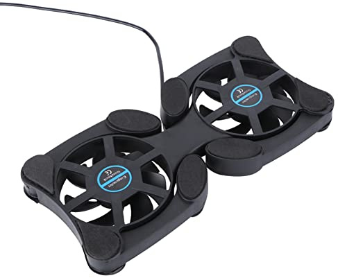 QUMIIRITY Raffreddatore Laptop Pieghevole Supporto Dispositivo Di Raffreddamento Portatile Per Notebook Basso Consumo Energetico Materiale Durevole