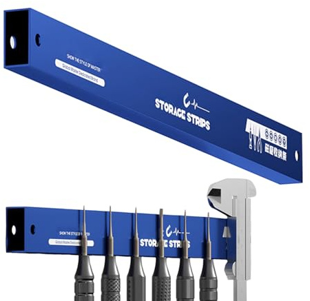 Organizador Magnético Para Herramientas | Organizador De Herramientas De Pared | Organizador Multifuncional De Alta Resistencia Para Garaje Taller, Accesorios De Acero Inoxidable Para Talleres