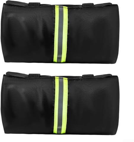 Niceminiwall Paquete de 2 fundas anticongelantes para grifo al aire libre para protección contra heladas, tela Oxford 210D aislada con tiras reflectantes, se adapta a la mayoría de jardines estándar y