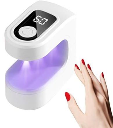 Lampe LED pour ongles Lumières LED portables à séchage pour les ongles | Appareil à vernir semi-permanent Pour salon, domicile, pratique, initiation et