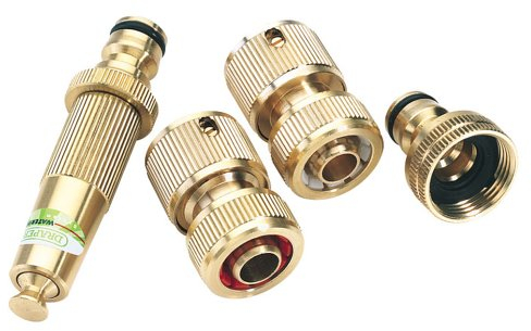 Draper Expert 68441 Gartenschlauchzubehör, 4-teiliges Set