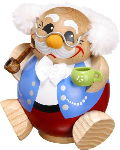 Seiffener Volkskunst Kugelräucherfigur Heimwerker Erzgebirge
