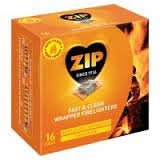 192 Zip 'Energy' Wrapped Firelighters No mess, no smell, just light the wrapper