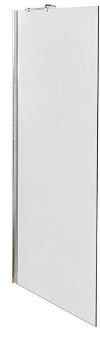 VeeBath 700mm Wet Room Shower Screen Panel Easy Clean Glass Walk in Shower Enclosure