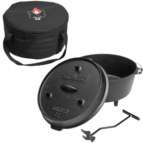 Camp Chef ks0422 Camp Chef Deluxe Dutch Oven Do 12 + Housse