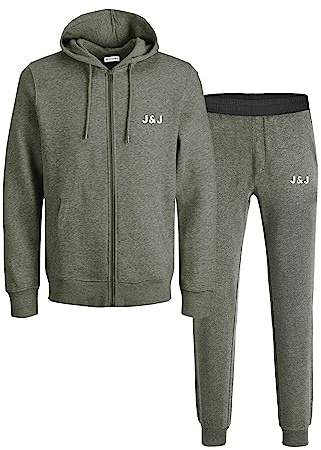 JACK & JONES Jaclounge set för män, Grön (rosin), L